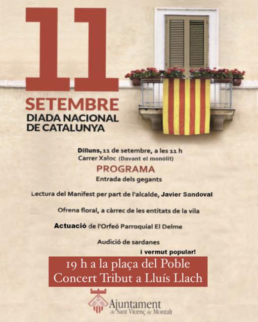 Concert Tribut Lluís Llach