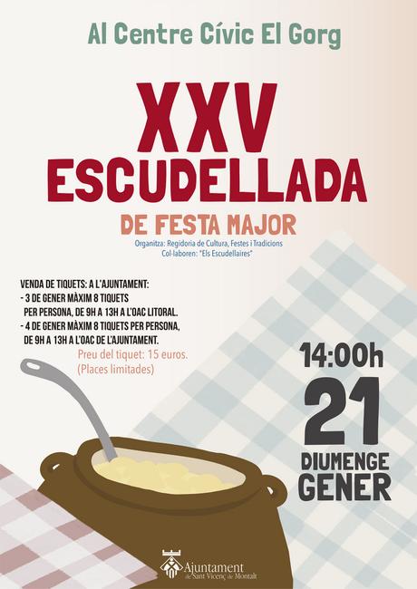 Cartell Escudella Popular 2024