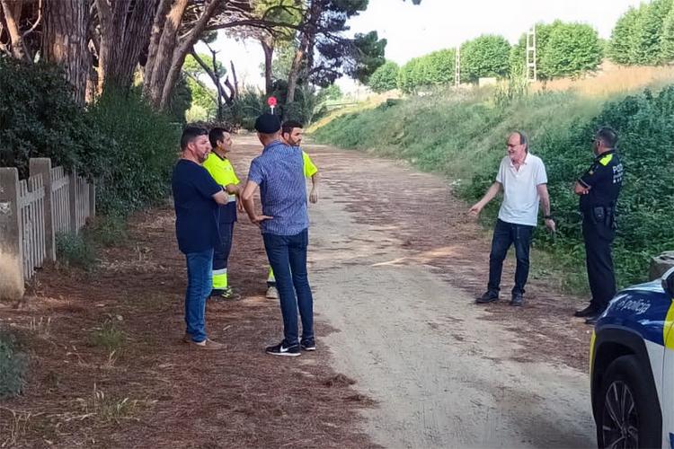Aparcament platja