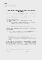 Acta valoració final operar medi ambient