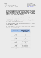Resultat proves tècnic-a educació infantil