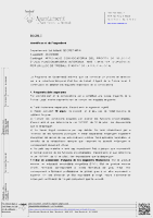 Decret convocatòria urgència Agent de Policia Local