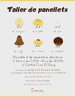 cartell taller panellets