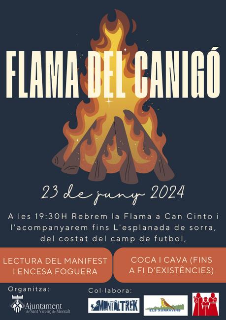 Cartell Flama del Canigó