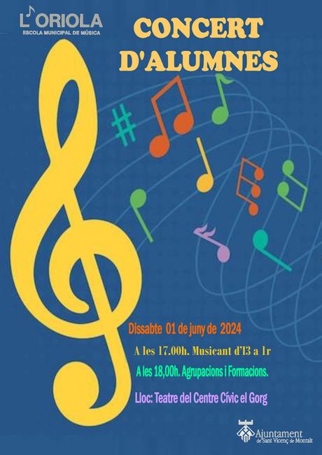 Concert fi de curs Oriola