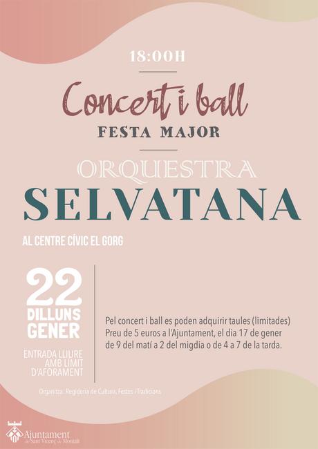 Concert i ball Selvatana