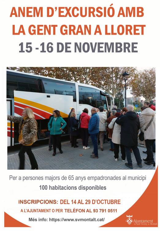 Excursió Lloret