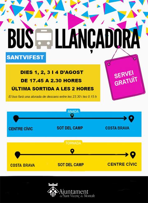 Bus llançadora Santvi Fest