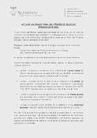 Acta final Brigada Jove