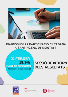 Retorn resultats diagnosi participació ciutadana
