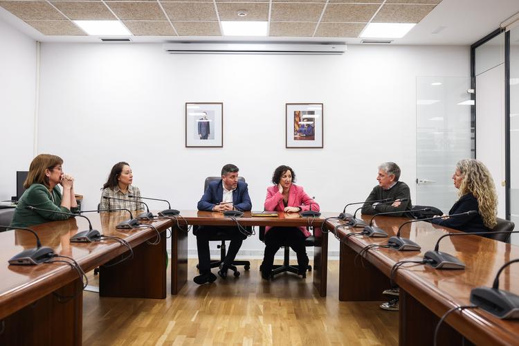 Visita de la consellera Romero