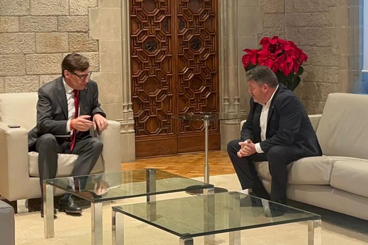 Reunió alcalde-president Generalitat