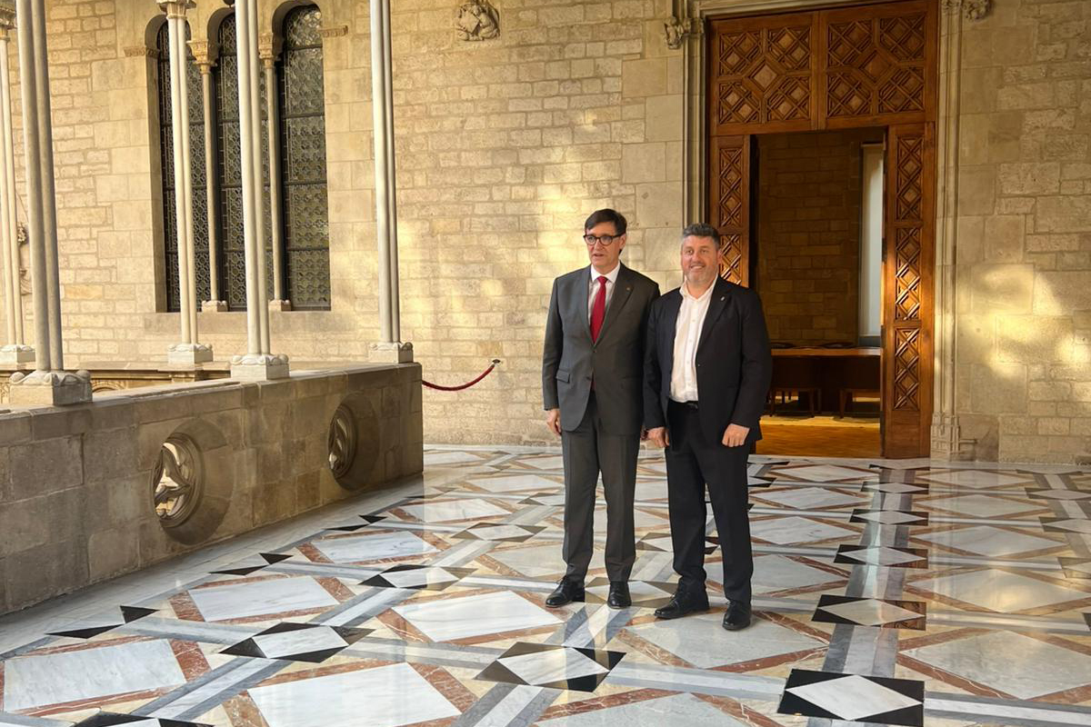 Reuni alcalde-president Generalitat