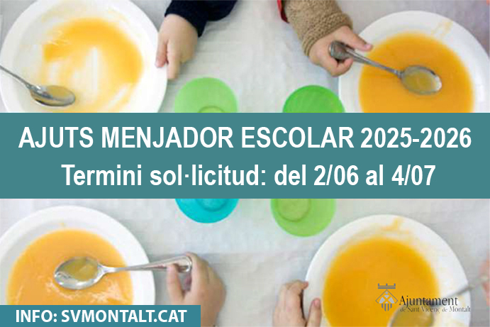 Ajuts menjador
