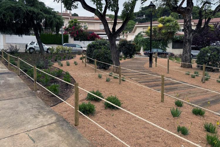 Zona enjardinada