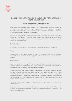 BASES PER PARTICIPAR AL CONCURS DE FOTOGRAFIA DE FESTA MAJOR D'INSTAGRAM