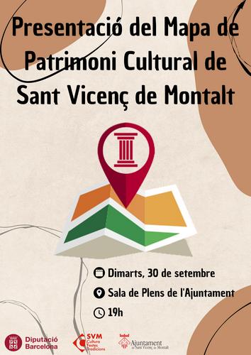 cartell presentació mapa patrimoni cultural
