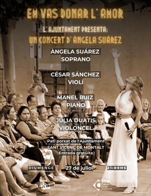 Concert Àngela Suárez
