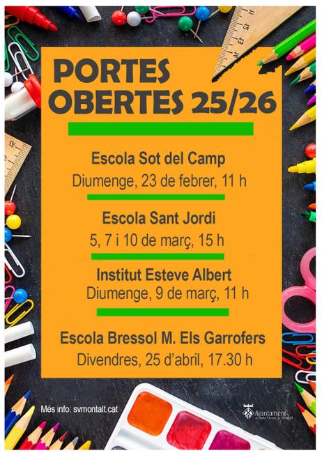 Portes obertes 2025-2026