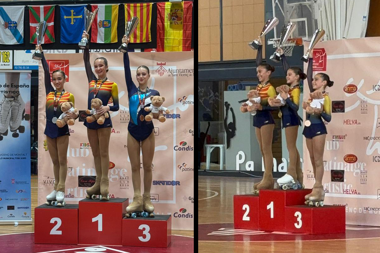 podi campionat patinatge artstic
