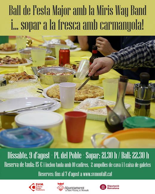 Sopar festa Major