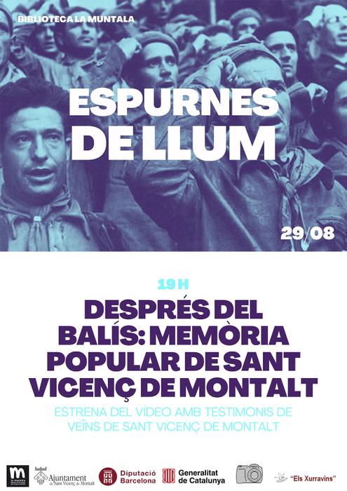 vídeo memòria popular de sant vicenç