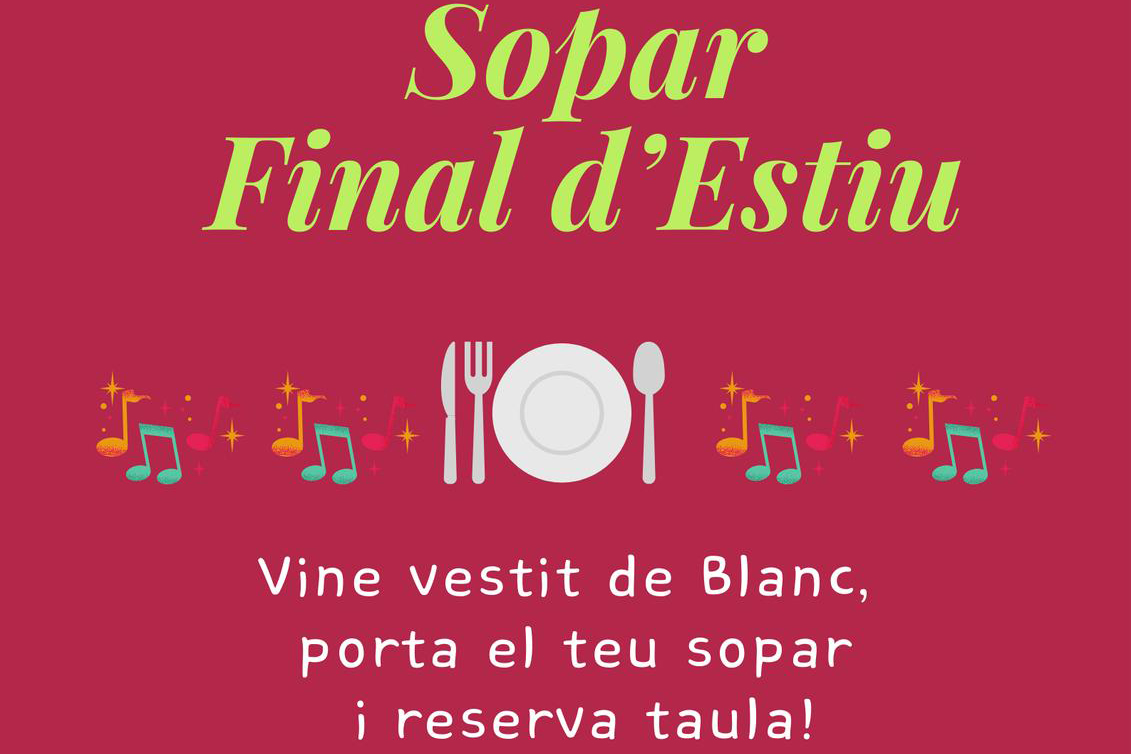 Sopar Final d'Estiu