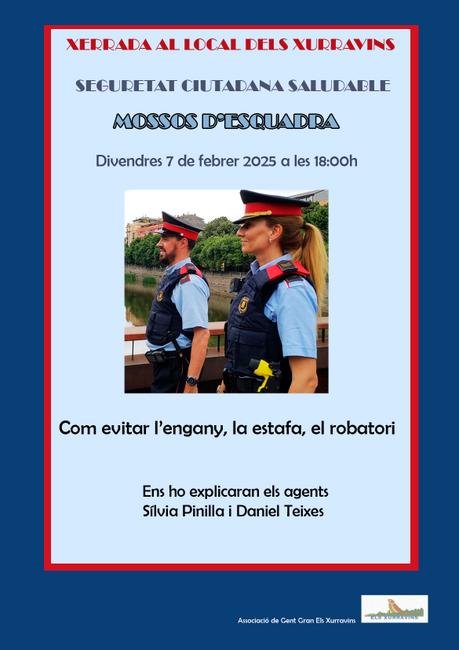 Xerrada Mossos Esquadra