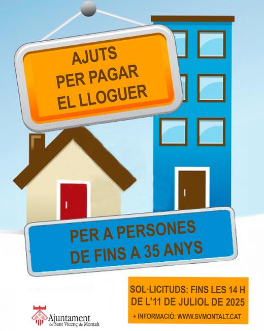 Ajuts lloguer - 35anys