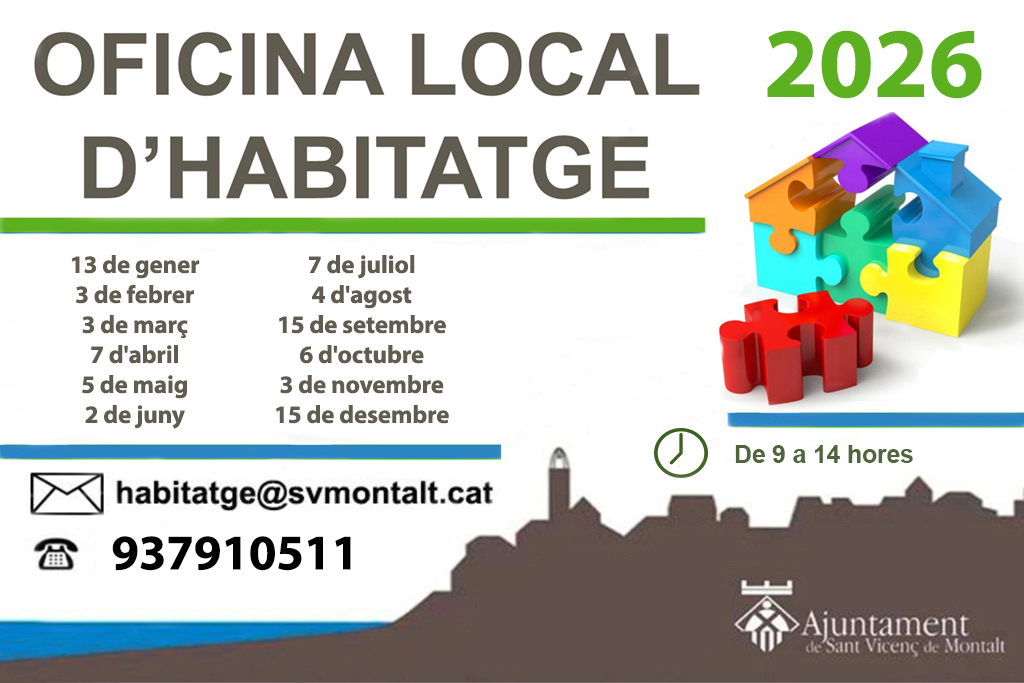 Oficina Local Habitatge 2026