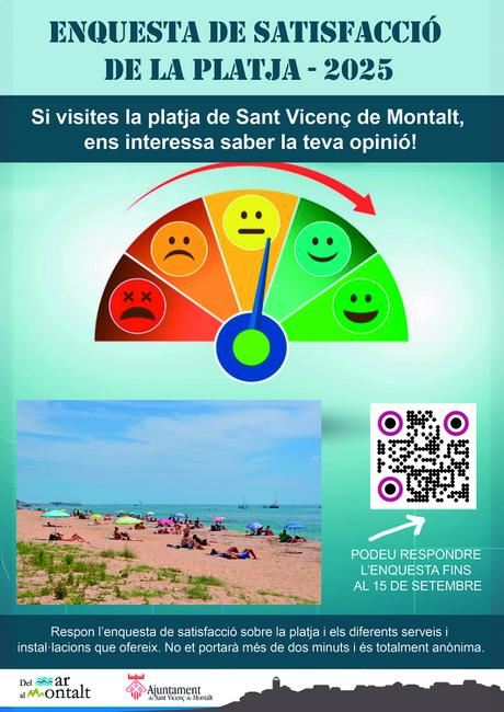 Enquesta satisfacció platja 2025