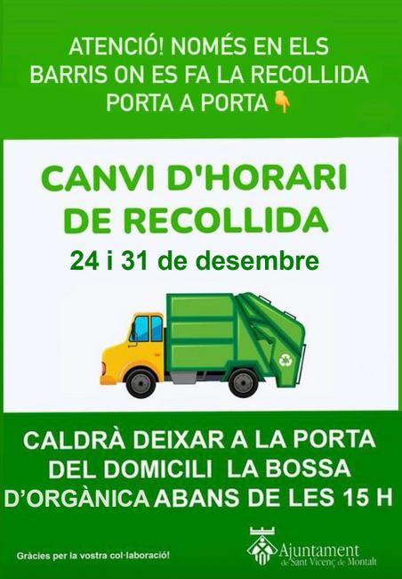 Recollida org&agrave;nica