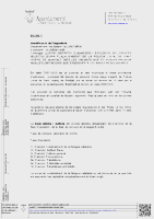 llistat definitu agent policia local i borsa
