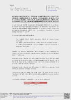 Acta constitució tribunal i resultat prova català