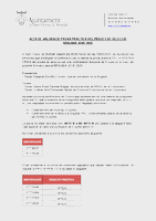 Resultats prova pràctica 2a crida Brigada Jove