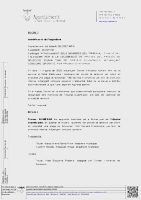 Decret nomenament Tribunal i data proves TAG SE