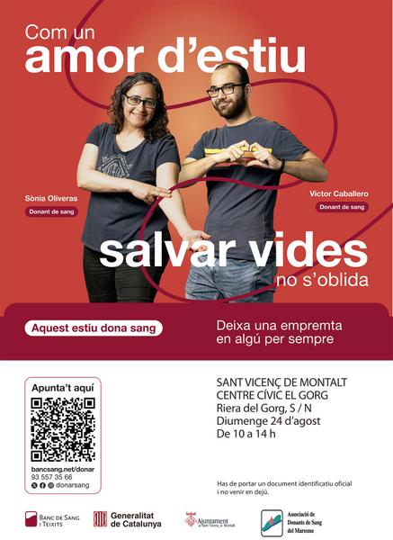 cartell donació de sang