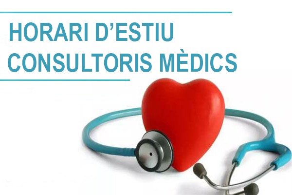 Horaris estiu consultoris mdics