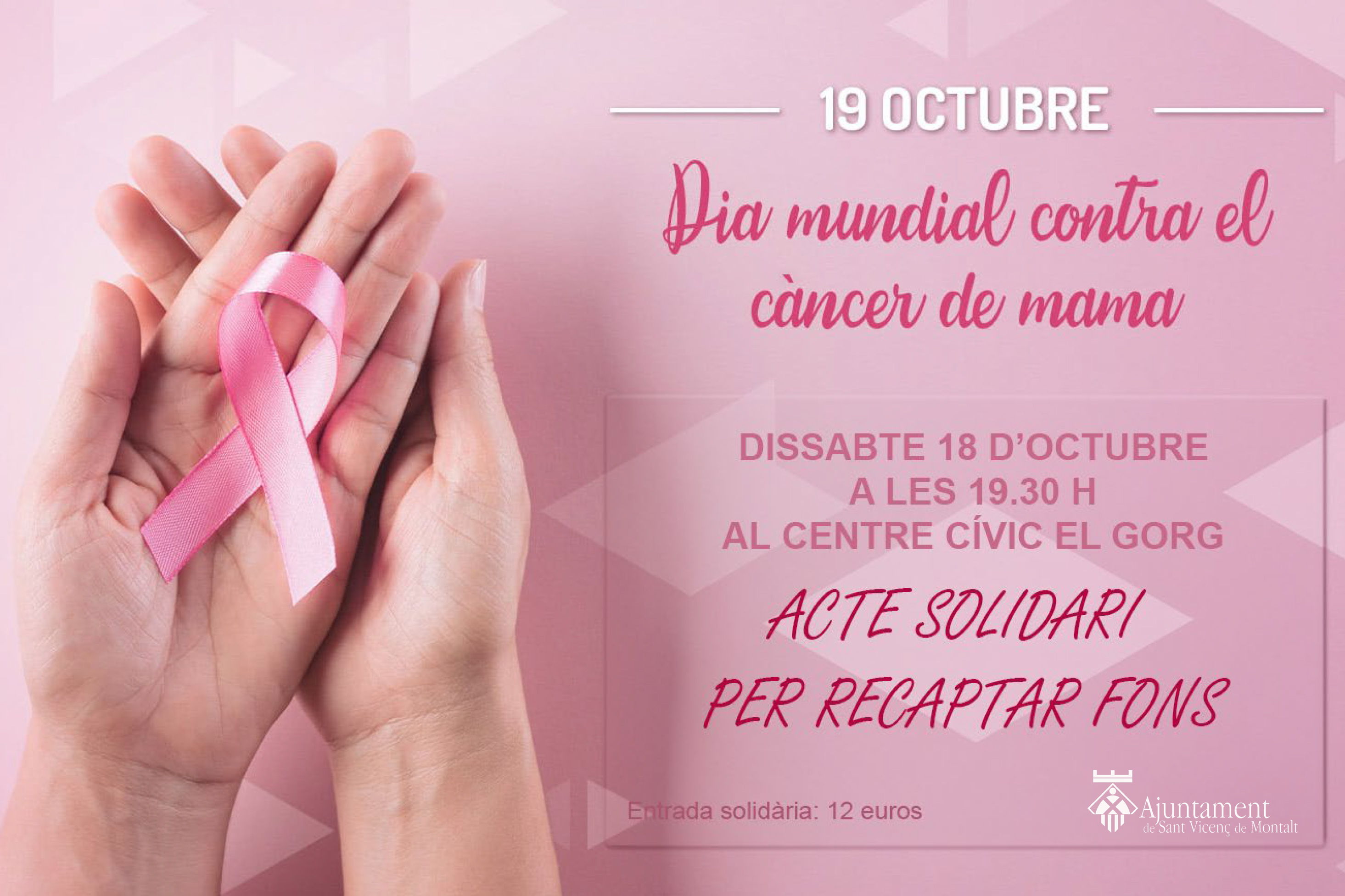 Acte solidari contra el cncer de mama