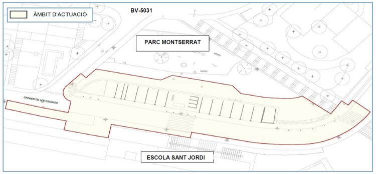Obres carrer Escoles