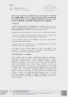 Bases barres bar Cap d'Any i concert Festa Major