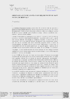 Esborrany nova ordenan&ccedil;a &uacute;s de les platges