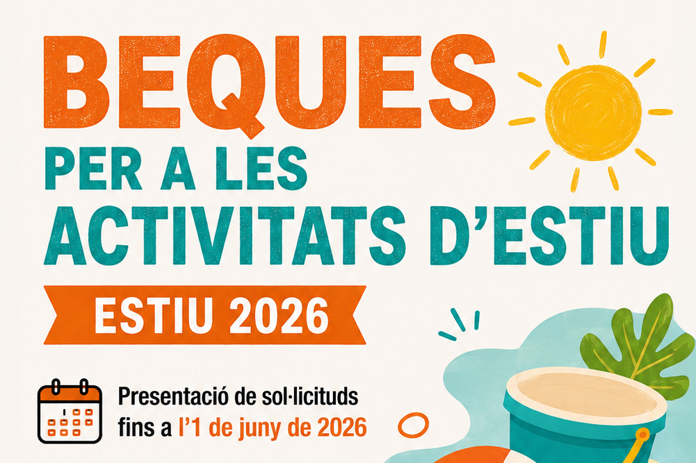 Beques activitats estiu 2026