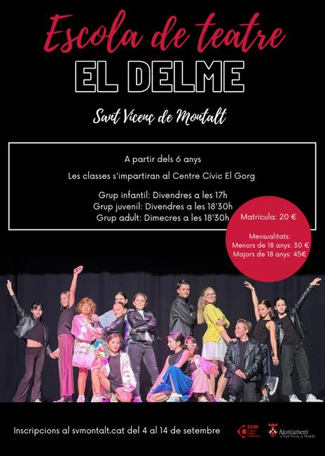 Cartell Escola Teatre 2026-2027