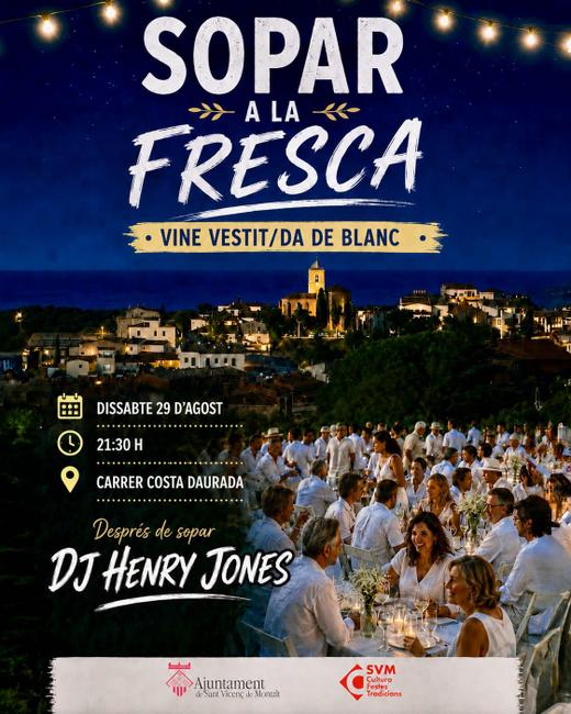 Cartell Sopar a la Fresca 2026