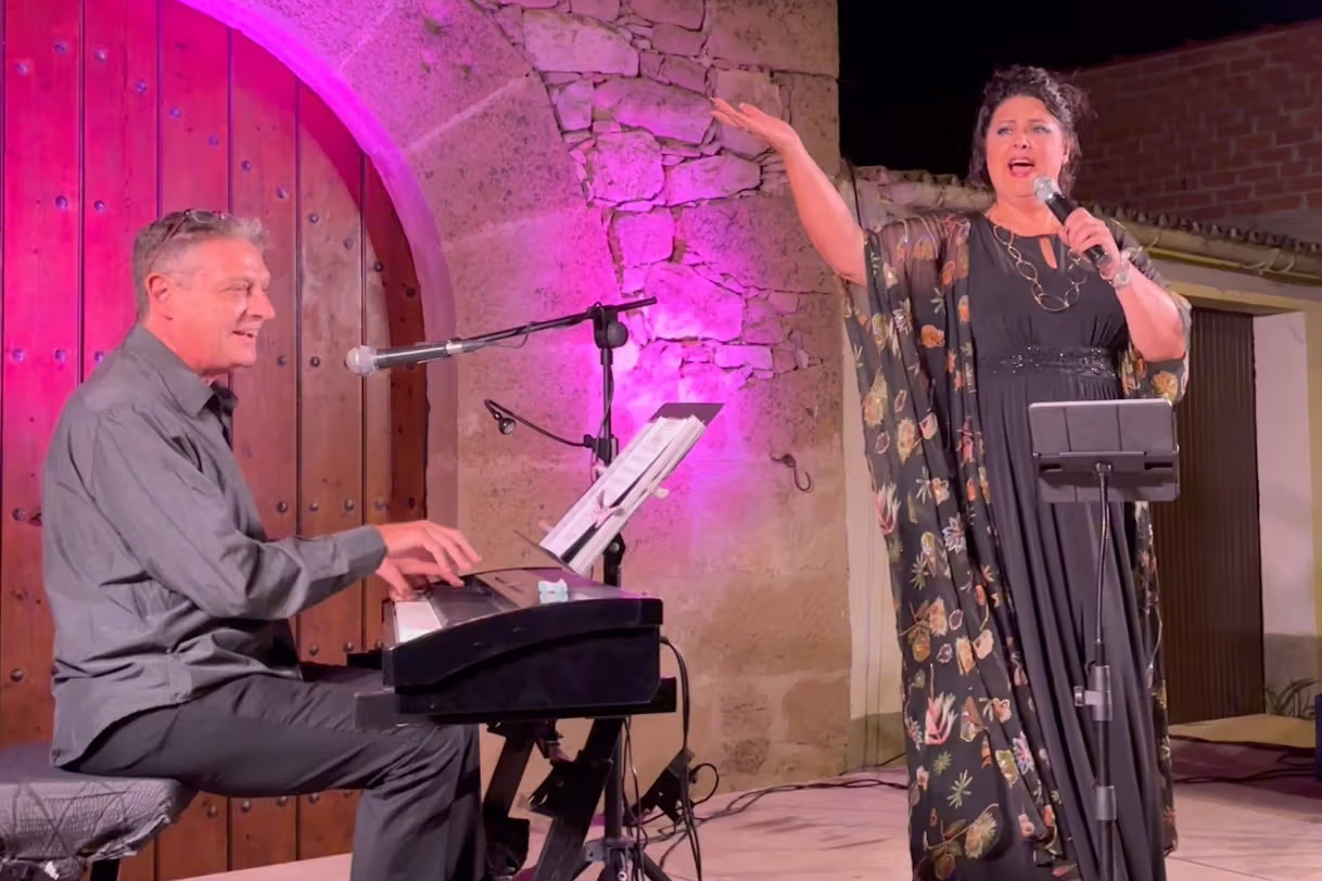 Susanna del Saz i Joan Sadurn� concert