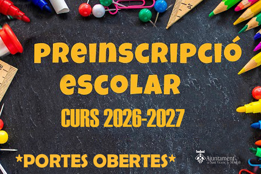 Preinscripci�-Portes obertes