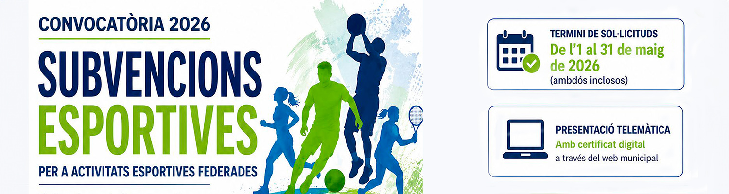 Subvencions esportives 2026