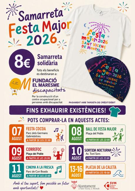 Samarretes FME 2026