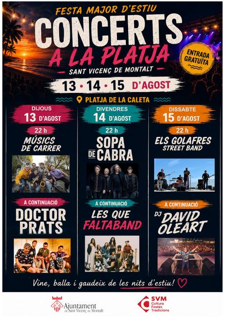 Concerts platja